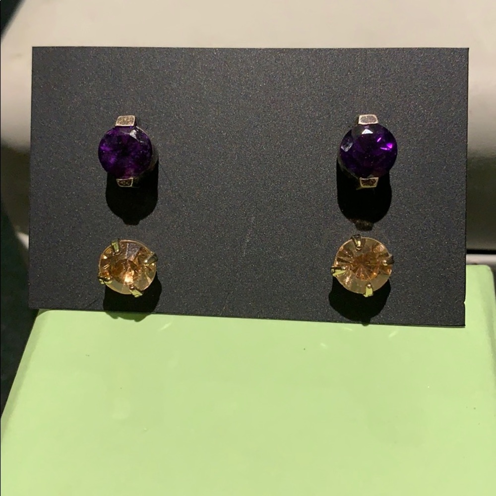 3 for $20 bundle! Gemstone studs